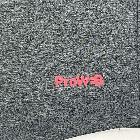 Spyder Active Shirt Mens L Gray 1/4 Zip Pullover Activewear ProWeb Base Layer - Picture 7 of 12